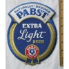 Pabst Extra Light Patch Large Pabst Extra Light Beer 6"