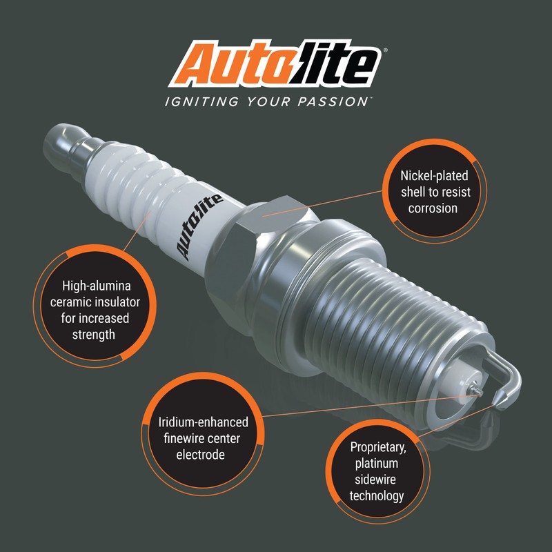 Autolite Iridium XP - Bujía de repuesto automotriz XP103 (paquete