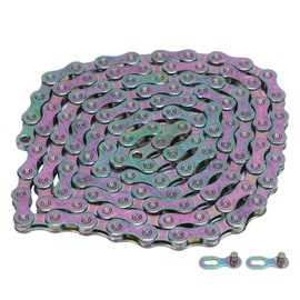11 Speed Mountain Bike Colorful Chain for Road Bicycle Cycling Accessory with Link Connector
