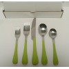FIESTA CHARTREUSE SWIRL FLATWARE 5 Pc Set From "New 1999