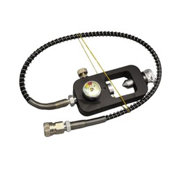 Kisangel Oxygen Cylinder Inflation Valve Adapter Large to Small Bottle Converter Waterproof