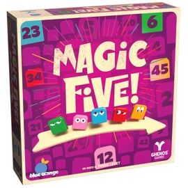 Magic Five! - Gioco da Tavolo - Gioco Competitivo per Adulti e Bambini dagli 8 Anni in su - 2-4 Giocatori - Durata 15min - Edizione Italiana