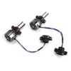 2PCS 60W White Light Car LED Integrated Headlights SuperSpotlight Built