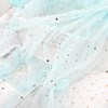 HAVII 59" x 2 Yards Light Blue Glitter Tulle Rolls