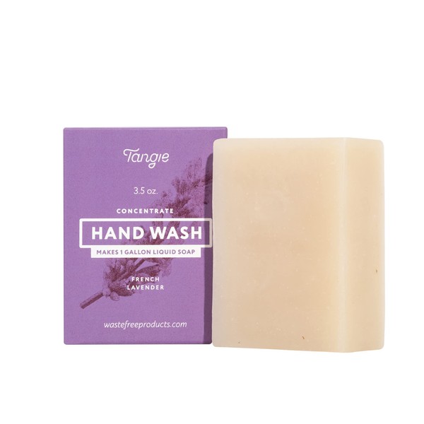 Tangie Refillable Liquid Hand Soap Bar Zero-Waste Vegan (Lavender)