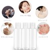 LKCCTK Travel Bottles 100ml 10 pcs Transparent Mini Bottles Travel