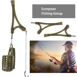 Create idea 10PCS Anti Tangle Set Carp Fishing Rigs with Swivels Anti Knotting System Side Bend Rolling Swivel Fish Tackle Carp Rigs Tool Carp Fishing Accessories