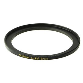 LUŽID X2 Brass 72mm to 82mm Step Up Filter Ring Adapter 72 82 Luzid