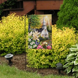 Briarwood Lane Spring Church Garden Flag Easter Religious Lilies 12.5" x 18"