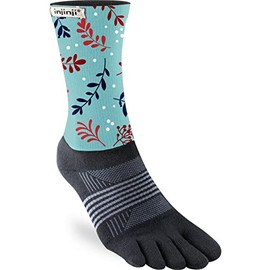 Injinji Toe Socks Women's Pectrum Trail Midweight Crew XS/S