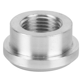 Aluminum Bung Flange,Weld On Flange Fitting Bung NPT Female Aluminum Vehicle Accessory Replacement