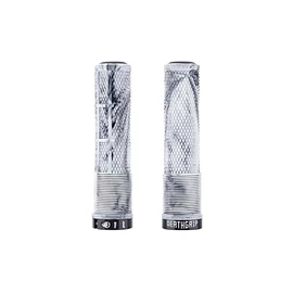 DMR Deathgrip 2 Flangeless Handlebar Grips (Snow Camo, Thin)