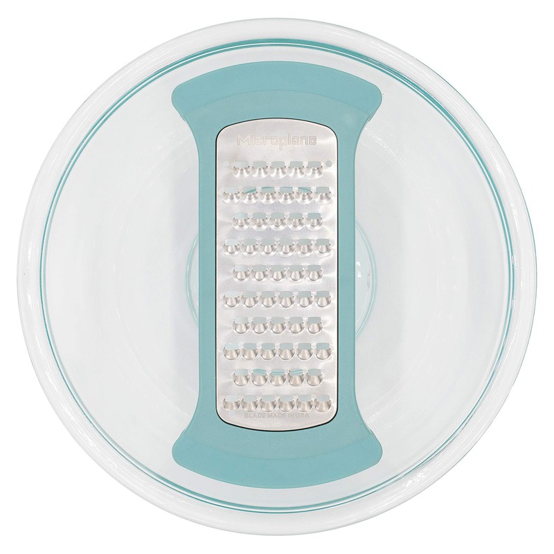 Microplane Mixing Bowl Grater - Extra Coarse Grater for Cauliflower
