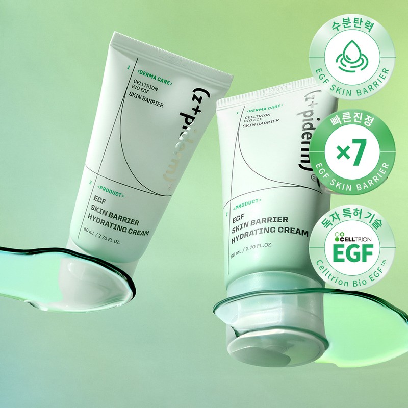 z+pidern z+piderm EGF Skin Barrier Hydrating Cream 80ml - z+piderm