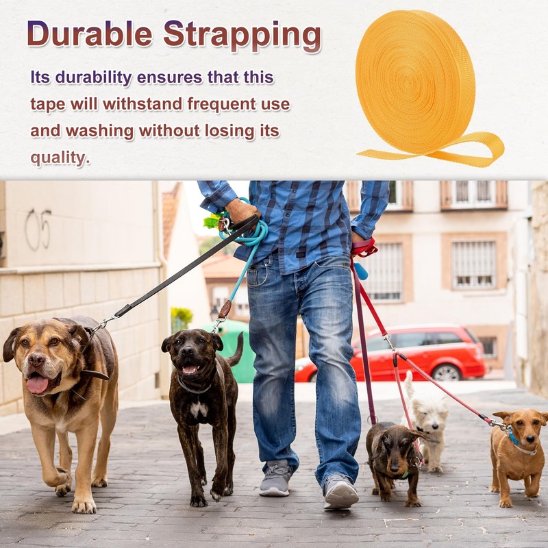 sourcing map Nylon Webbing Strap, 22 Yards x 1" Polypropylene