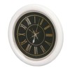 3 PCS Dollhouse Wall Clock 1:12 Dollhouse Miniature Round Wall