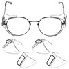 Frcolor 2 Pairs Frank Protector Goggles Glasses Side Guard Glasses