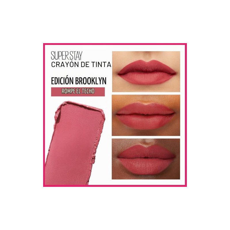 Maybelline New York SuperStay Ink Crayon Long Lasting Matte Lipstick