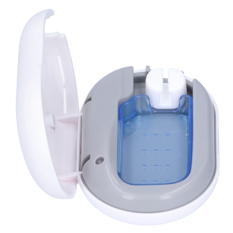 UVC Toothbrush Cleaner Box Mini Portable Travel USB Ultraviolet Cleaning