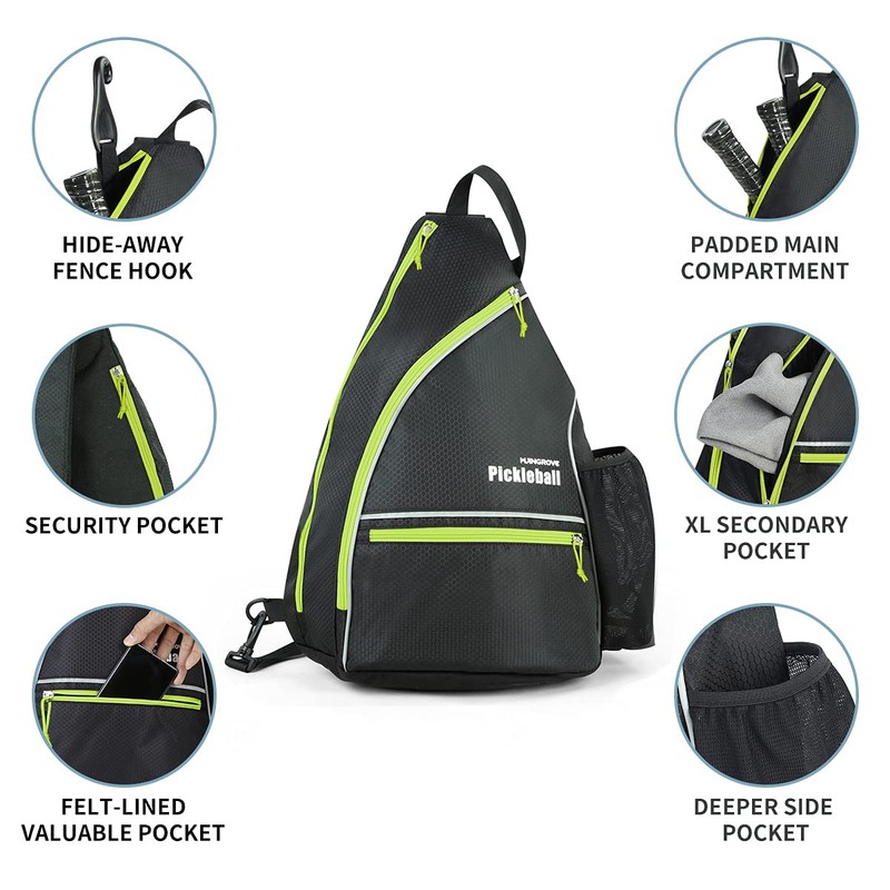 Mangrove Pickleball Bag, Men's & Women's Backpack, Adjustable Sling Bag