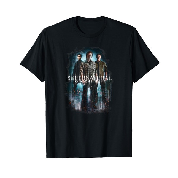 Supernatural Join The Hunt Group Photo Poster TV Show T-Shirt