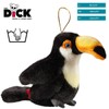 Carl Dick Toucan, bird, plush toy, cuddly toy, approx. 13