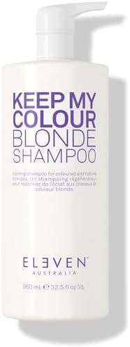 ELEVEN AUSTRALIA Keep My Colour Blonde Shampoo Perfect For Any Blonde Natural or Not