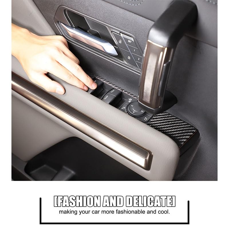 for Hummer EV Accessories Inner Door Handle Panel Cover Set