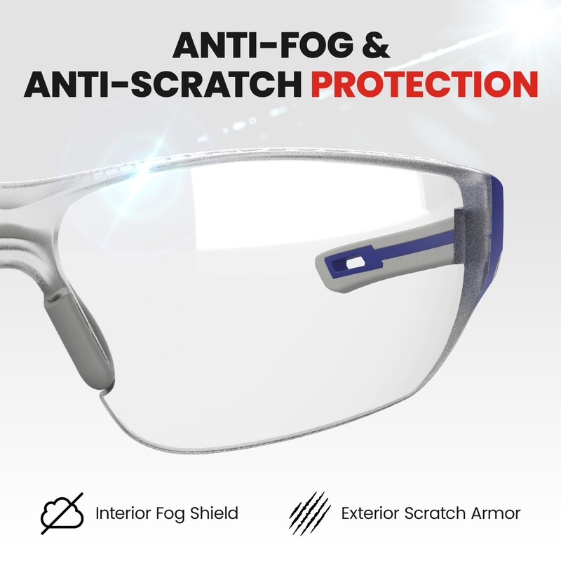 Upgraded 2.0 Safety Pickleball Glasses