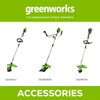 Greenworks Trimmer Head 2mm Double Line 5m 2938707 for 2×24V