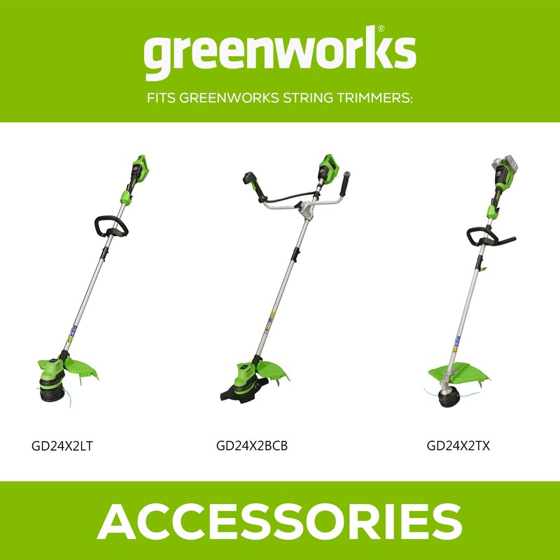 Greenworks Trimmer Head 2mm Double Line 5m 2938707 for 2×24V