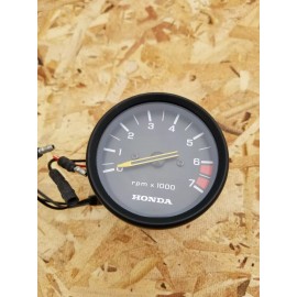 Honda -7000 RPM Outboard Black Techometer Gauge 37250-ZV5-823