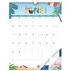 GuassLee Extra Large Wall Calendar 2025-2026, 19-Month Vertical Wall Calendar