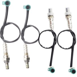 higherbro 4PCS Oxygen Sensor 1 & 2 for 1999-2008 Ford Expedition 4.6L/5.4L Upstream + Downstream