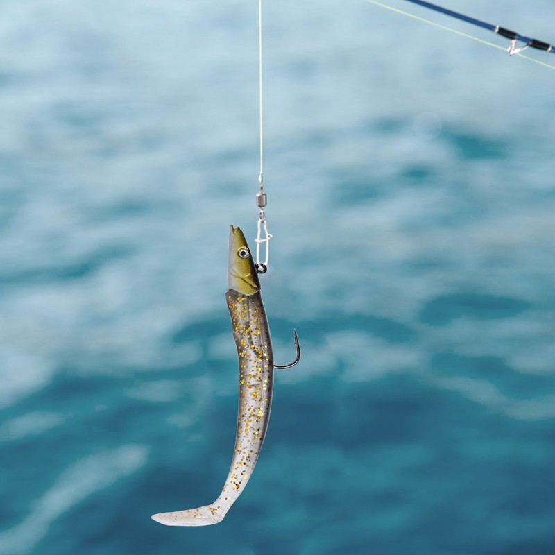 Fish Lure Tuna Shape Bait Fishing Tackle Hook with Jig