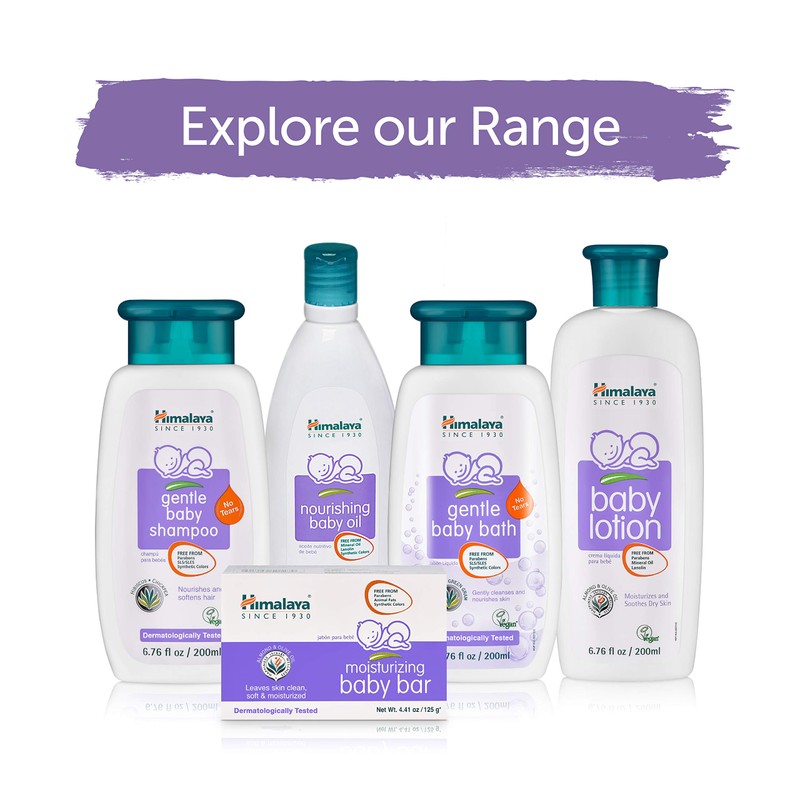 Himalaya Nourishing Baby Oil, Light & Non-Greasy for a Soothing