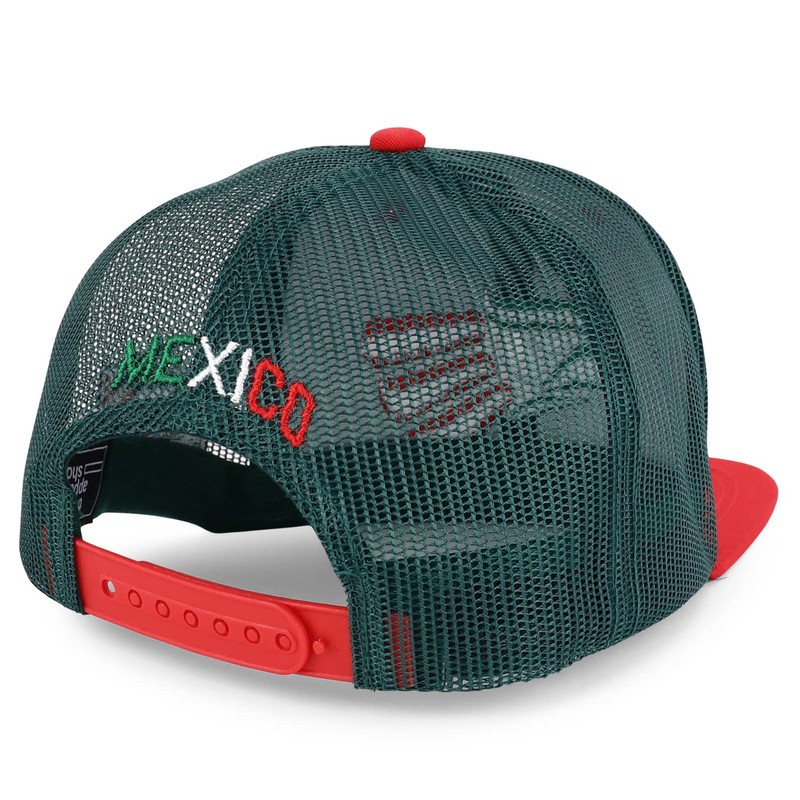 Trendy Apparel Shop XXL Hecho En Mexico Eagle 3D Gorra