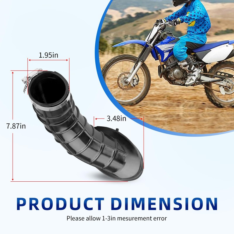 Air Box to Carburetor Intake Boot Joint for Yamaha TTR125