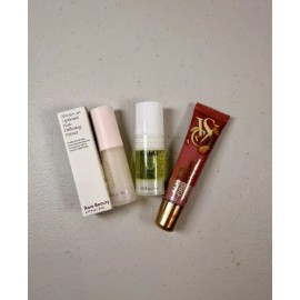 Rare Beauty Primer Mini 5ml, Ouai Hair Oil, Victoria S Gloss