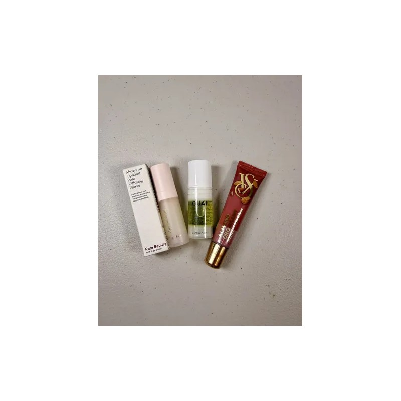 Rare Beauty Primer Mini 5ml, Ouai Hair Oil, Victoria S