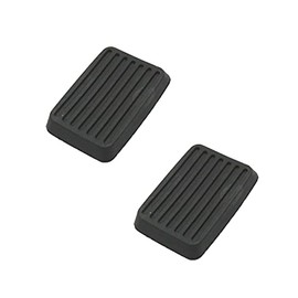 TAKPART 2x clutch pedal, brake pedal pad, clutch, rubber pedal pad, rubber brake pedal pad, 3282524000