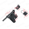 SAYAYO Gate Latch Bolt Lock with Padlock & 4 Keys