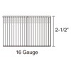 Freeman SSSF16-25 16-Gauge 2-1/2" Glue Collated Stainless Steel Straight Finish