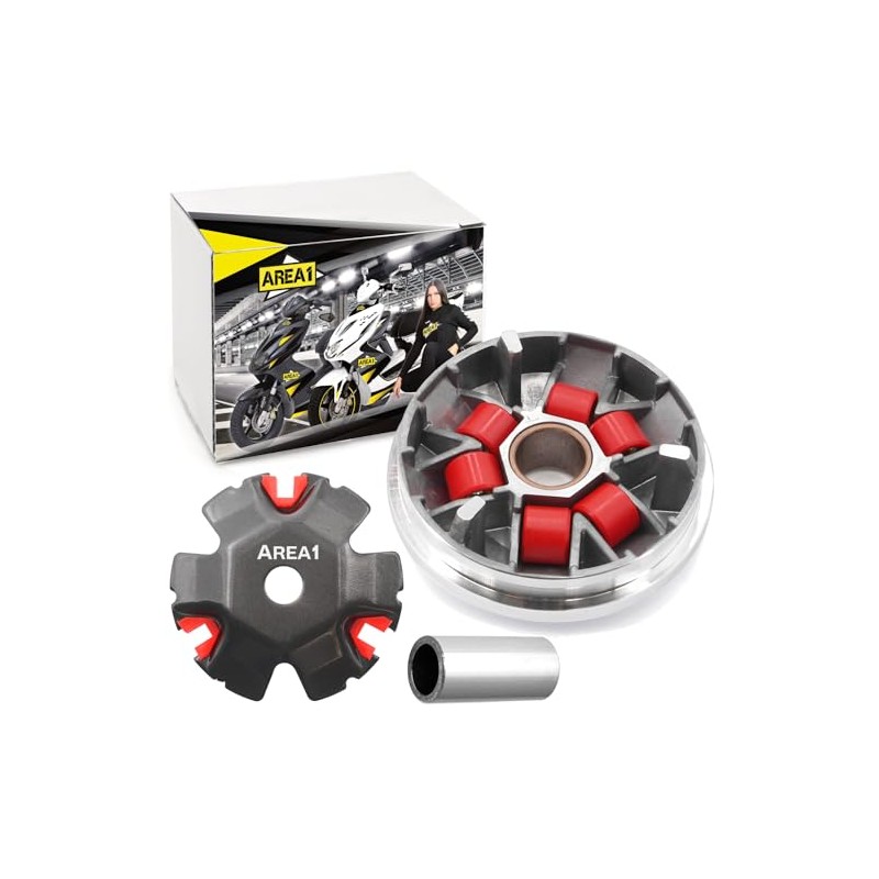 Area1 Tuning Variomatic Variator for 50 cc 2-Stroke. Compatible with