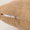 Artscope Light Brown Cushion Covers Set of 2 Linen Decorative