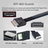 NFHK-Adapter PCI-Express 4.0 PCIE 1x auf Oculink SFF-8612 SFF-8611-Hostkarte für