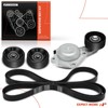 A-Premium Engine Serpentine Belt Drive Kit w/Tensioner & Idler Compatible