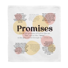 Swanson Christian Products Prayers in My Pocket Cloth (8 x 8) (Pack of 6) (PROMISES)