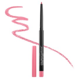 Maybelline Color Sensational Shaping Lip Liner with Self-Sharpening Tip, Palest Pink, Pale Pink, 0.01 oz