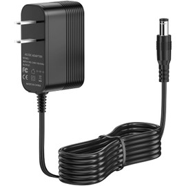JALOSOFO - Cargador de 12 V para tocadiscos Audio Technica, cable de alimentación compatible con Audio-Technica AT-LP60X AT-LP60X-BK AT-L...